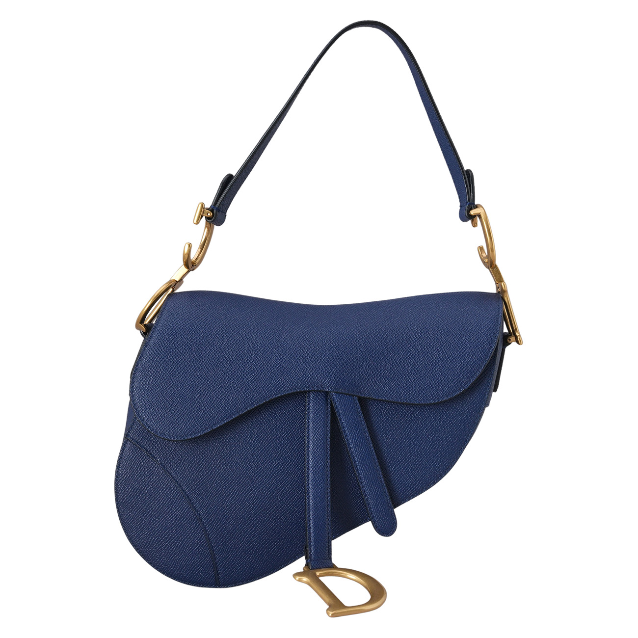 CHRISTIAN DIOR(USED)디올 새들 스트랩백 미듐